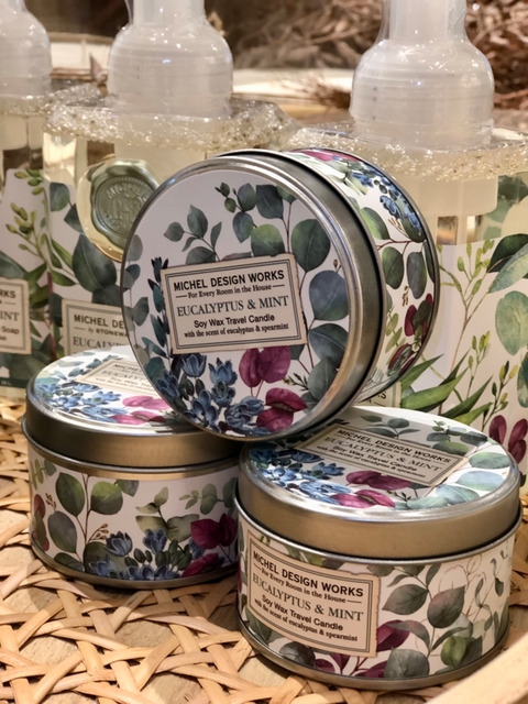 Vela Eucalyptus e Mint