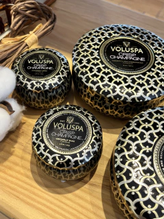 Mini vela lata 25h Crisp Champagne na internet