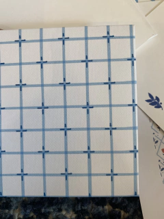 Kit Cartão 3 estampas azuis na internet