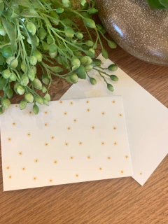 Kit Cartão social 3 estampas Misto Jardim - Studio54decora