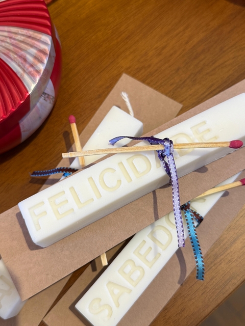 Vela Wish FELICIDADE - comprar online