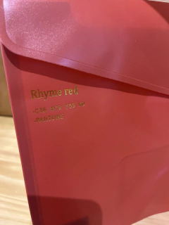 Pasta Porta Documentos A4 | vintage red - comprar online