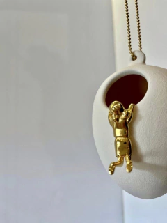 Escultura vaso ovo cerâmica - comprar online