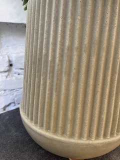 Vaso plástico Fugi 30cm verde - comprar online