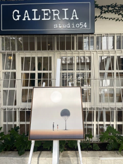 Quadro surreal luar - comprar online