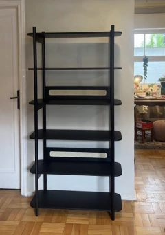 Estante preta - loja online