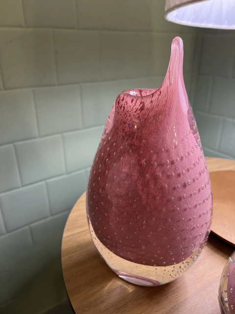 Vaso murano rosa