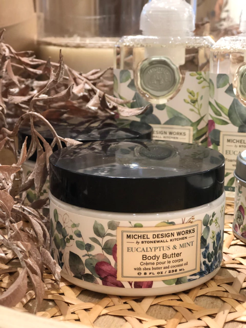 Manteiga corporal Eucalyptus e Mint