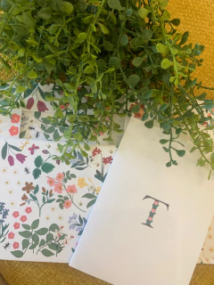 Cartões inicial floral na internet