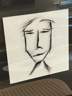 Quadro Rosto Frontal - comprar online