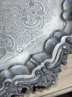 Bandeja prata antiga