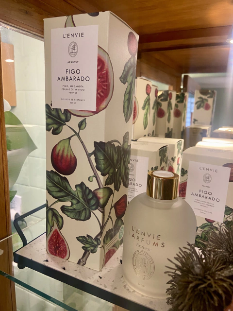 Difusor de Perfumes 200ml Figo Ambarado