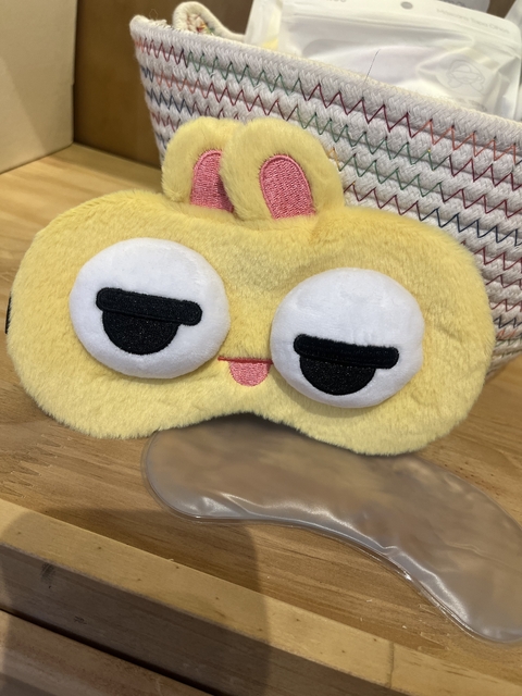 Máscara Tapa Olhos Amarela
