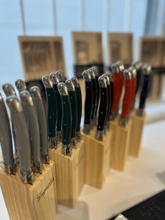 Imagem do Conjunto 6 facas Laguiole LaTour preto