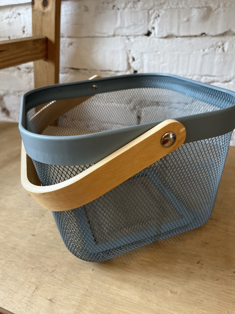Cesto multiuso azul 24cm