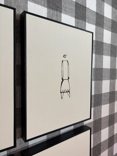 Quadro 40 x 50cm saia - Studio54decora