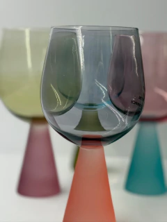 Taça fumê e rosa - comprar online