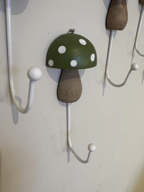 Gancho cogumelo verde - comprar online
