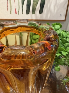 Vaso murano ambar - loja online