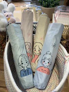 Guarda chuva azul na internet