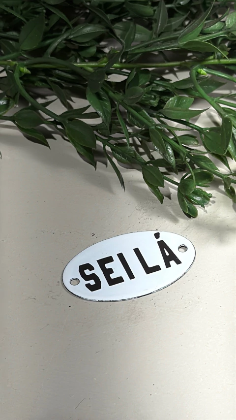 Plaquinha Sei lá - comprar online