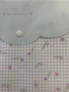 Pasta tulipa aba azul na internet