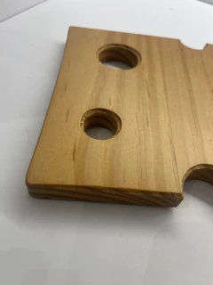 Porta panela/tábua fatia queijo - Studio54decora