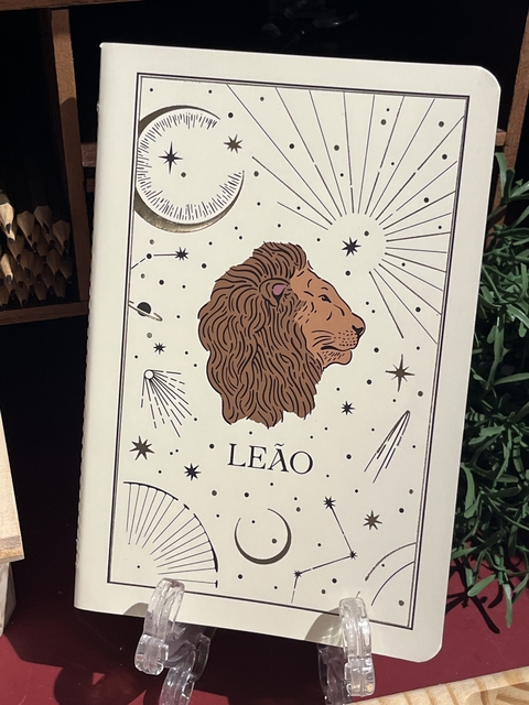 Caderneta Astral Leão