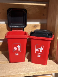 Lixeirinha vermelha - comprar online