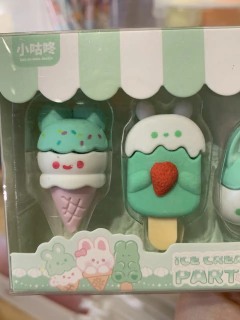 Kit Borrachas Fofuchas Verde - comprar online