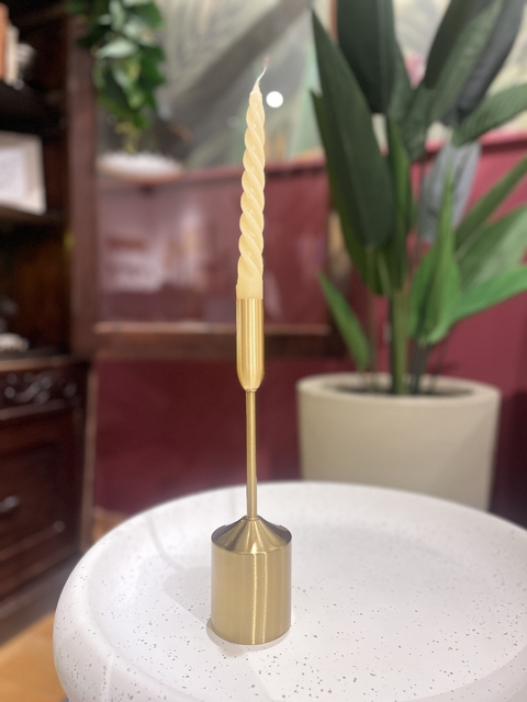 Castiçal Dourado 6 - comprar online