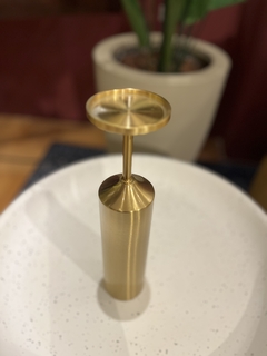 Castiçal Dourado 5 - Studio54decora