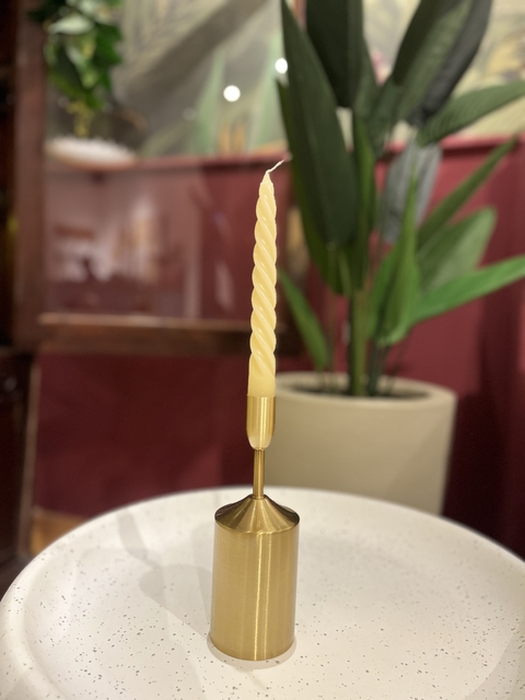 Castiçal Dourado 1 - comprar online