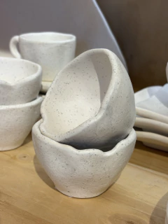 Cumbuca PP em cerâmica Off White na internet