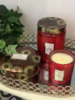 Vela lata 3 pavios 60h Goji Tarocco Orange na internet