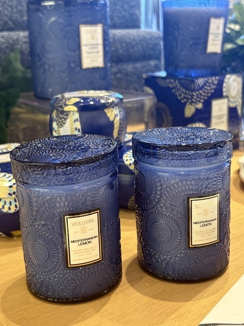 Mini vela pote vidro 50h Mediterranean Lemon - comprar online
