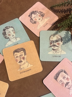 Porta Copos Faces - comprar online