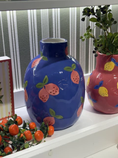Vaso azul goiaba - comprar online