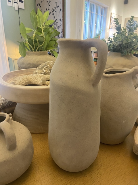 Vaso jarro cerâmica