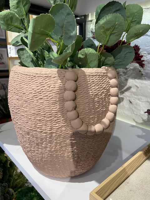 Cachepot concreto alcinhas M nude