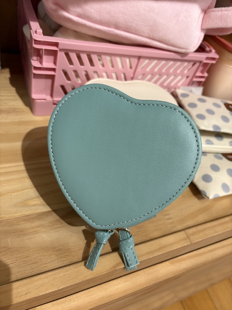 Mini porta joias coração G verde - comprar online