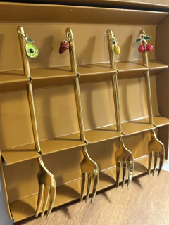 Conjunto 4 garfinhos frutinhas na internet