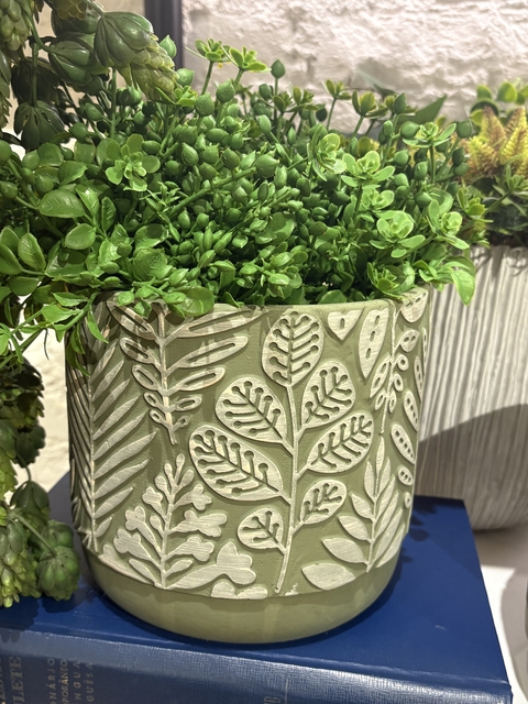 Cachepot verde - comprar online