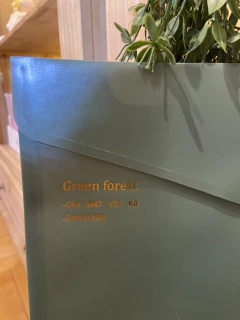 Pasta Porta Documentos A4 | vintage green - comprar online