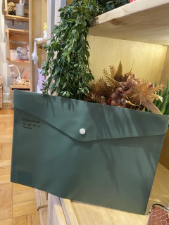 Pasta Porta Documentos A4 | vintage green na internet