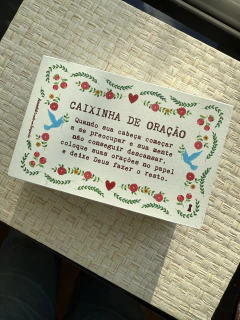Caixinha de Oração - Deus faz - comprar online