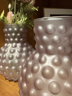 Vaso vidro bolinhas - Studio54decora