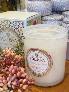 Vela copo 60h Wild Flowers na internet