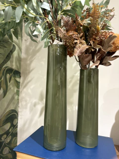 Vaso cilindrico verde G na internet