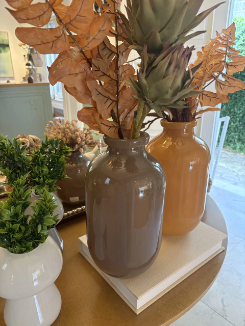 Vaso marrom G - comprar online